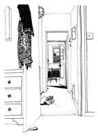 Gown, limited edition screen print by Jimmy Hutch 4