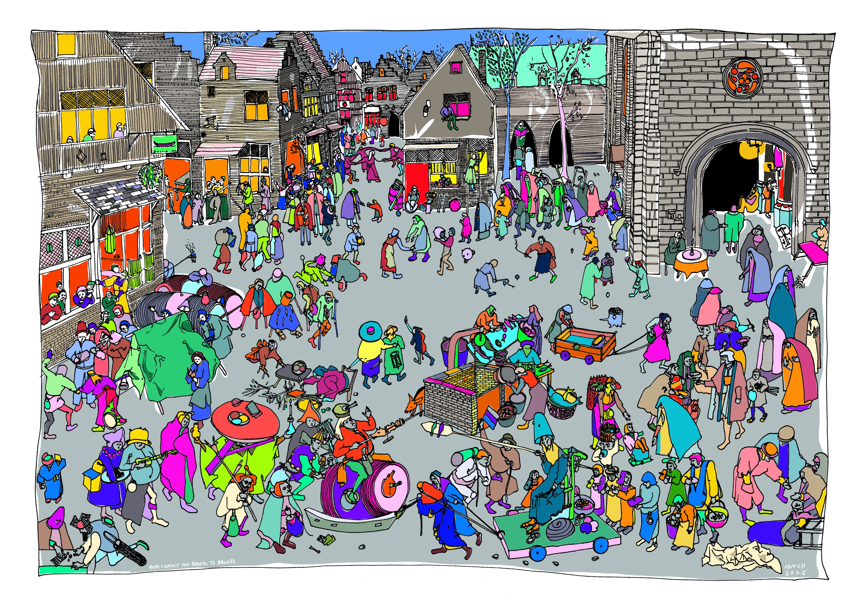 Hope I wasn't too brutal to Brugel