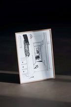 Gown, limited edition screen print by Jimmy Hutch mockup