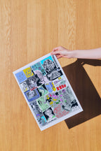 The Great Ape, limited edition giclée print by Jimmy Hutch mockup